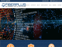 Tablet Screenshot of fiberplusinc.com